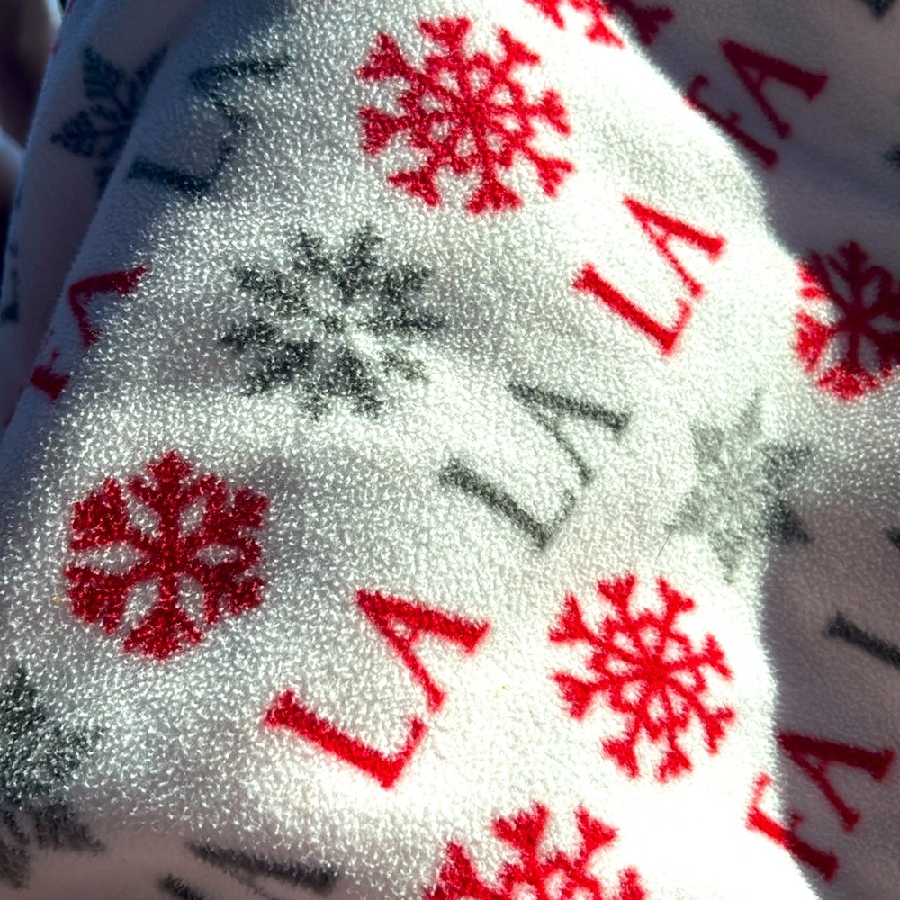 teen small business homemade tie knot blanketed christmas surprise blanket